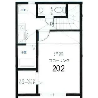 ROW HOUSE上馬【2階】の間取り