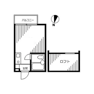 エクセルピア七辻【2階】の間取り
