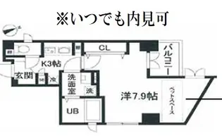 ザ・プレシャス目黒川【3階】の間取り