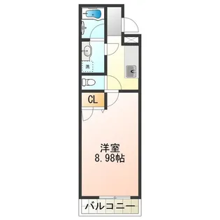 グリーンゲイブルズ大町【1階】の間取り