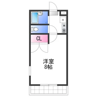 レオパレスSMILE【3階】の間取り
