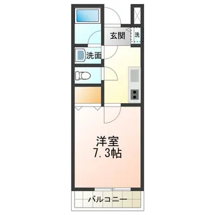 ベルエキップ【2階】の間取り