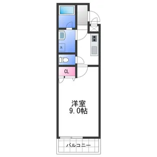 レボントゥリ はせでⅡ番館【2階】の間取り
