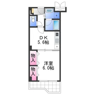 ベルナード・コンフォート【1階】の間取り