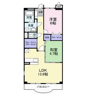 エトワールひこ【3階】の間取り