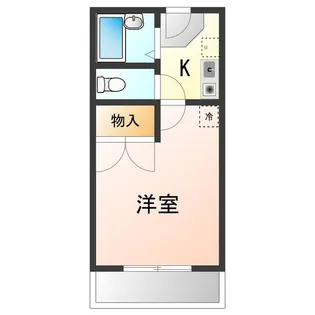 レオパレスサニーヒル【-2階】の間取り