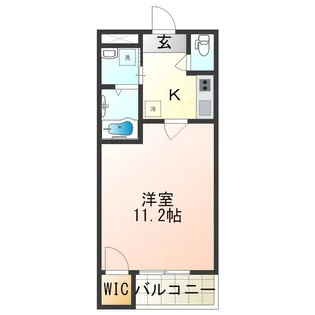 フジパレス聖ヶ丘【2階】の間取り