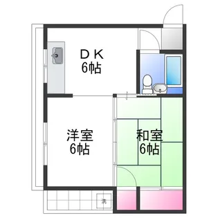 TWIN26【5階】の間取り