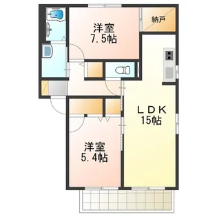 記念石台B【2階】の間取り