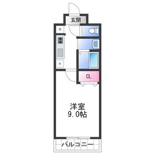 Feliz高石【3階】の間取り