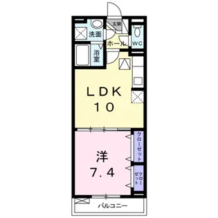ブリーゼ・F Ⅱ【1階】の間取り