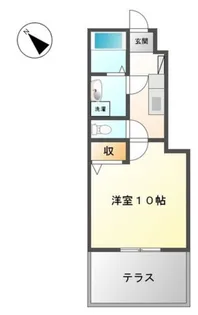 SUCCESS M【1階】の間取り