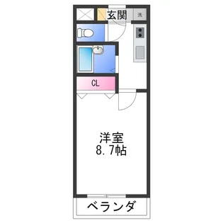 Collection沼【3階】の間取り