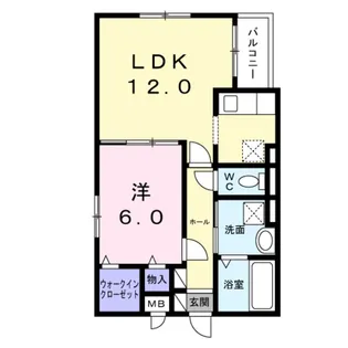 アロ・ラウレア K【2階】の間取り