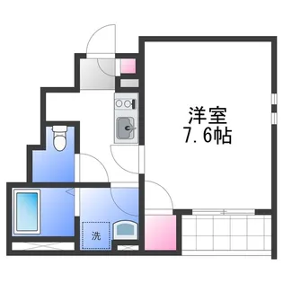 クレイノやよい【1階】の間取り
