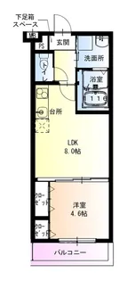 フジパレス泉大津駅西【3階】の間取り