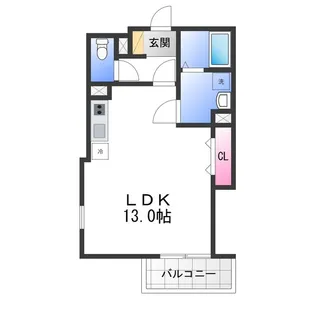 F+style西取石2号館【1階】の間取り