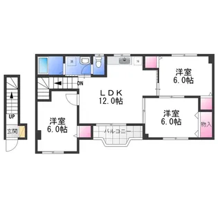 サニーフレグランス【2階】の間取り