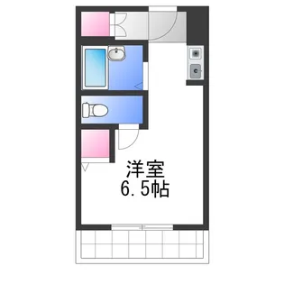 アミケンハイツ【7階】の間取り