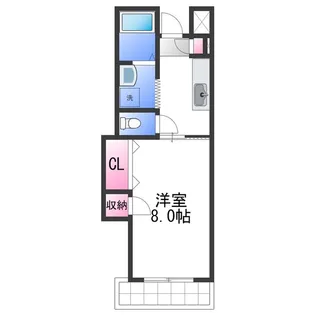グランシャンブル【3階】の間取り