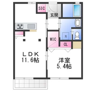 パロアルト B【2階】の間取り