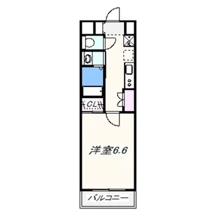a la mode Hineno 【4階】の間取り