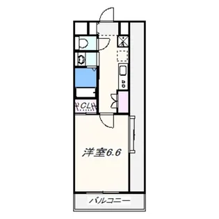 a la mode Hineno【5階】の間取り