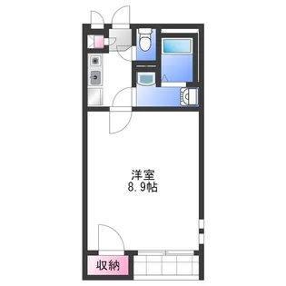 クレイノ心【2階】の間取り
