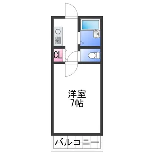 アップルマンション【3階】の間取り