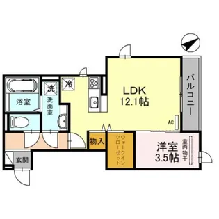 grand soleil【2階】の間取り