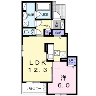 Fiore【1階】の間取り