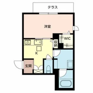 SHAMAISON ENCHANTE【1階】の間取り