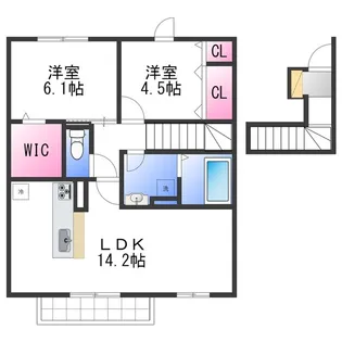 Maison de Grace 【2階】の間取り