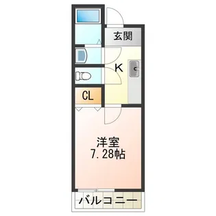 liberte Ⅱ【1階】の間取り