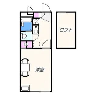 アルタス泉佐野【3階】の間取り