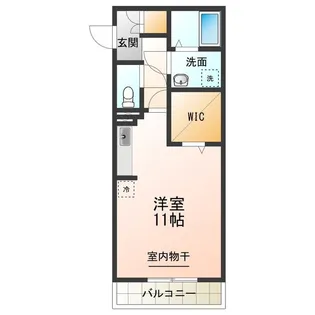 アンクレール【2階】の間取り