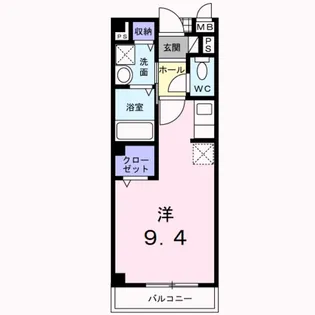 アウローラ【2階】の間取り