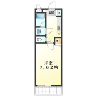 ヴァンヴェール熊取【2階】の間取り