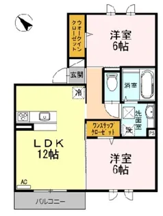 エイト【2階】の間取り