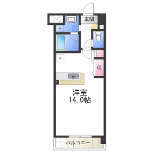 エミネンスコート【2階】の間取り