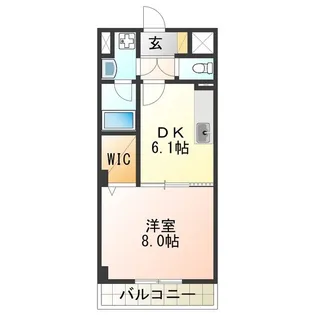 エバーヒルズ【2階】の間取り