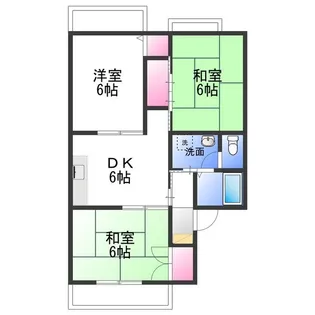 3DKの間取り画像