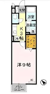 グランパルク・コーズ【1階】の間取り