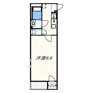 クレイノ吉見ノ里Ⅱ【1階】の間取り
