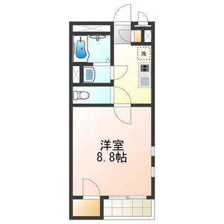 クレイノ井原乃里【2階】の間取り