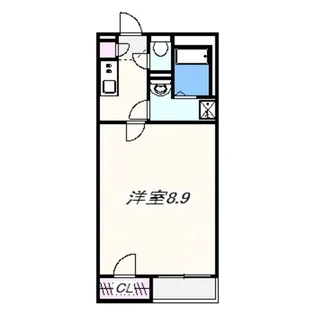 クレイノアペルト泉佐野Ⅱ【1階】の間取り