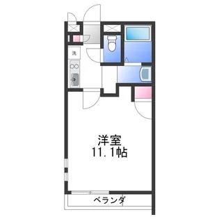 クレイノグランデージ樽井【2階】の間取り
