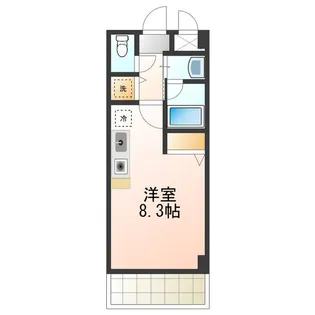 サンパティーりんくう【1階】の間取り