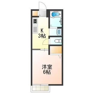 シャーロットタウン【2階】の間取り