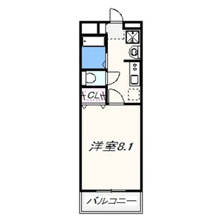 サンモール【1階】の間取り